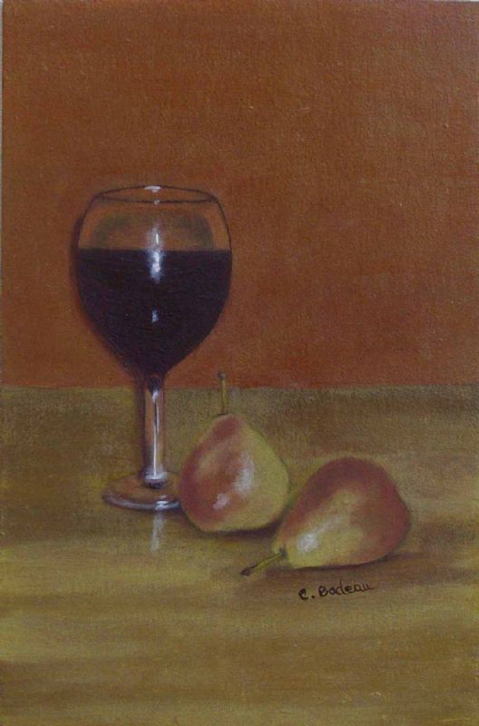 Chinese Pears with Wine